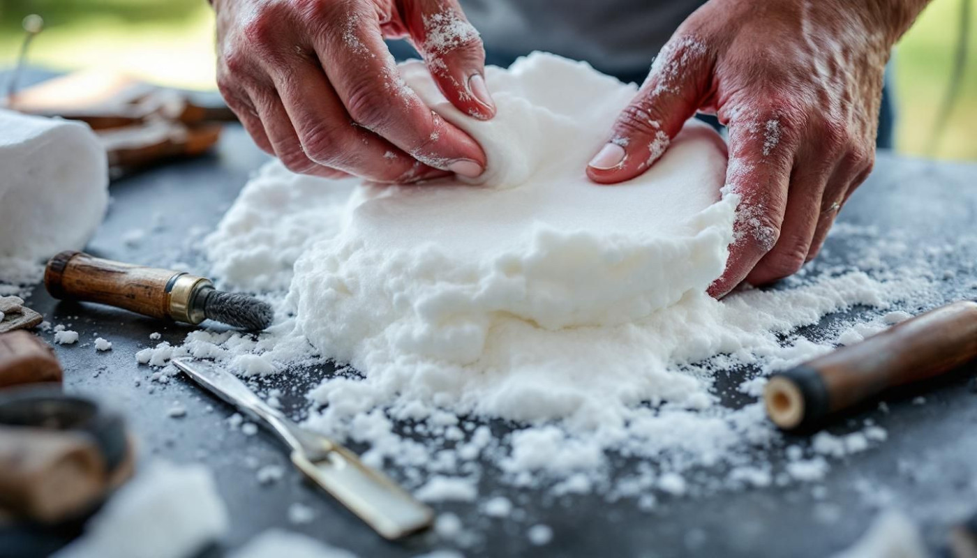 Comment assurer une finition parfaite sur la mousse expansive ?