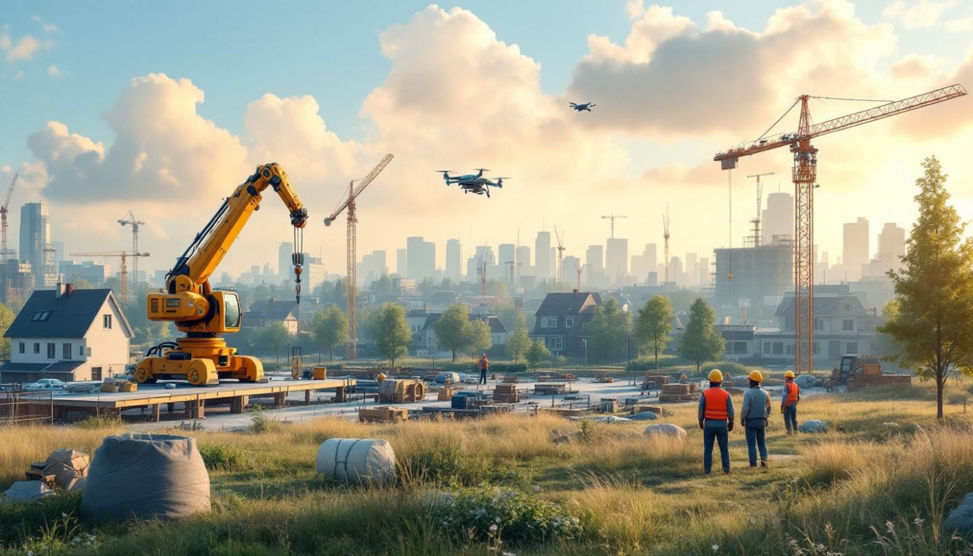 Comment les techniques modernes transforment-elles la construction résidentielle ?